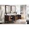 James Martin Vanities Addison 72in Double Vanity, Mid-Century Acacia w/ 3 CM Eternal Jasmine Pearl Quartz Top E444-V72-MCA-3EJP - alternate 5